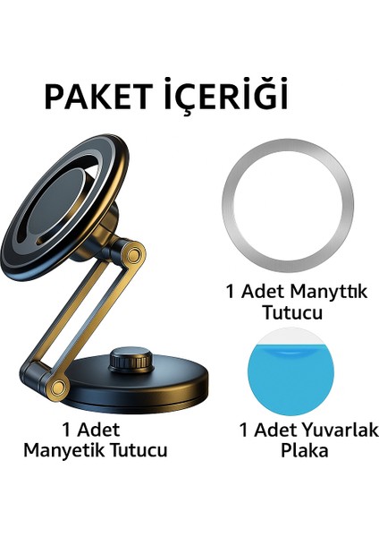 TD-H7514 Magsafe Manyetik Telefon Tutucu Fuul Demir Kaplama indirimleri