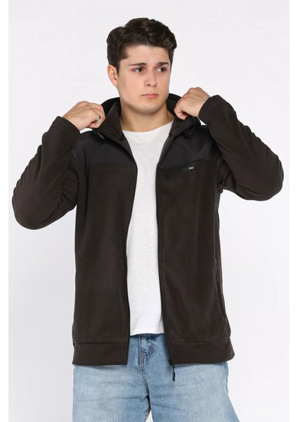 Kapüşonlu Polar Sweatshirt P-00018786