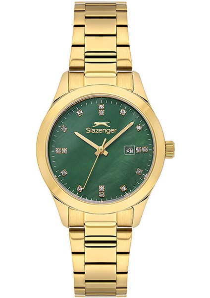 SL.09.2465.3.02 Quartz Çelik Altın Rengi Yeşil Kadran 32 mm Kadın Kol Saati fiyatları