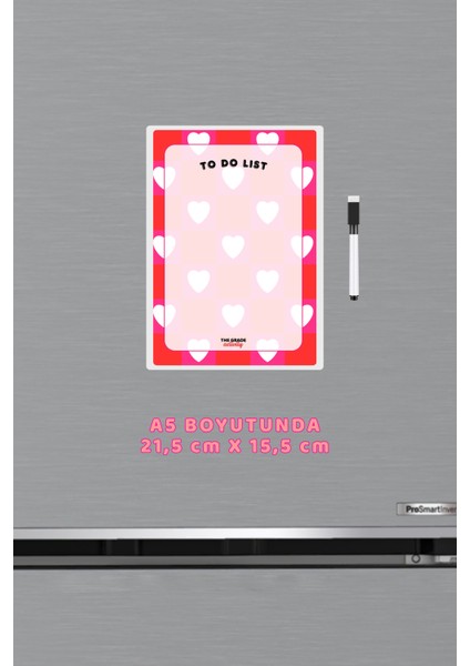 Yaz Sil Pembe Kalp To Do List Mavi Shopping List Magnetli Buzdolabı Notluk Mutfak Dekorasyonu