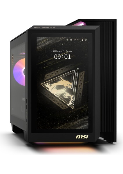 MEG VISION X AI 2NVV7-004EU ULTRA 7 265K 32GB 2TB SSD RTX5080 Windows 11 Home Masaüstü Bilgisayar