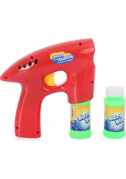 Işıklı Pilli Köpük Tabancası - Kırmızı + Köpük Baloncuk Likiti 500 ml fiyatları