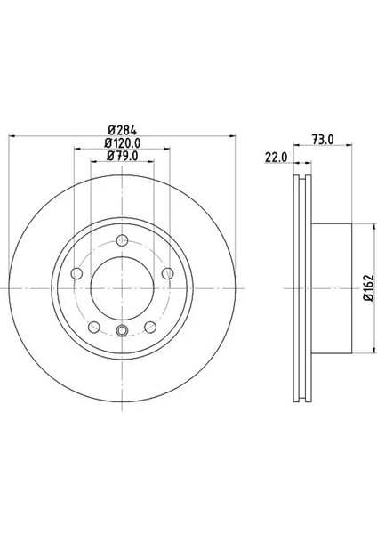 8DD355118031 Fren Diski On 34116764629 34116792215 34116854996 (2 Adet Fiyatıdır)