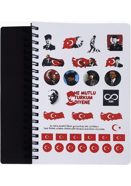 2026 - 17X24 Atatürk Günlük Spiralli Ajanda - Cumhurbaşkanı fiyatları