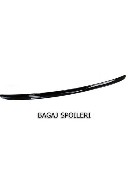 Arka Bagaj Spoiler 115CM Parlak Siyah Bagaj Çıtası Tüm Araçlara Spoyler