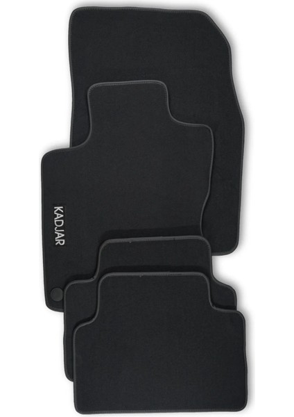 Renault Kadjar 2017 Araca Özel Halı Oto Paspas fiyatları