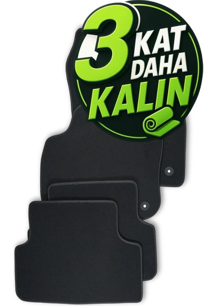 Volkswagen T-Cross 2022 Araca Özel Halı Oto Paspas