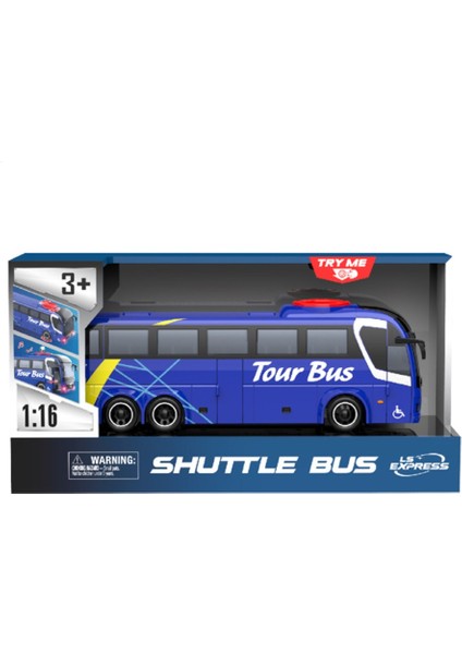 Oyuncak Sürtmeli Işıklı Sesli Üstten Yönlendirmeli Otobüs modelleri