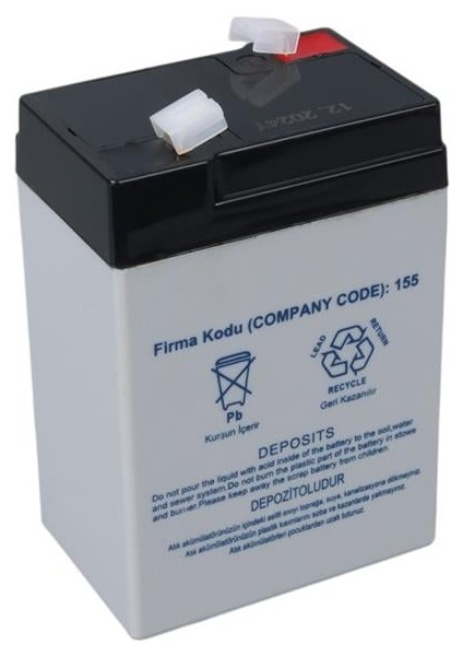Yokohama Yh-64.0 6 Volt - 4 Amper Işıldak Aküsü (70x48101 Mm) fiyatları