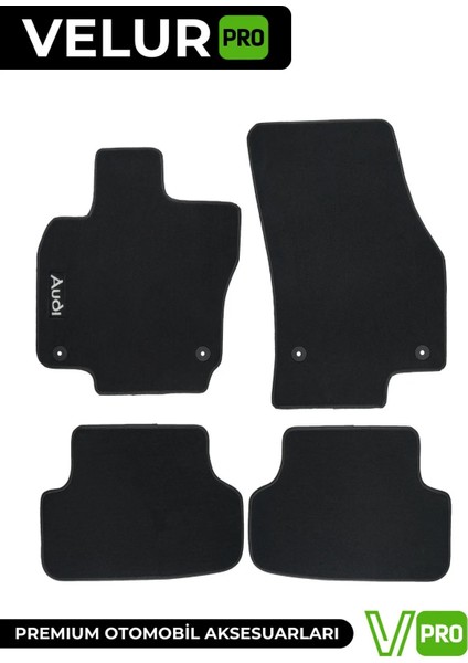 Audi Q2 2017 Araca Özel Halı Oto Paspas modelleri