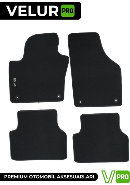 Volkswagen Tiguan 2015 Araca Özel Halı Oto Paspas modelleri