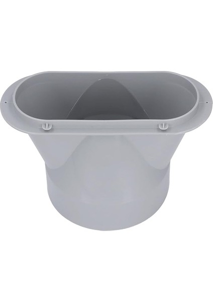 Çapı Klima Egzoz Borusu Abs Malzeme Beyaz Hızlı Soğutma Için 5 Inç Portatif Klima Egzoz Hortum Kuplör Verimli Bağlanma