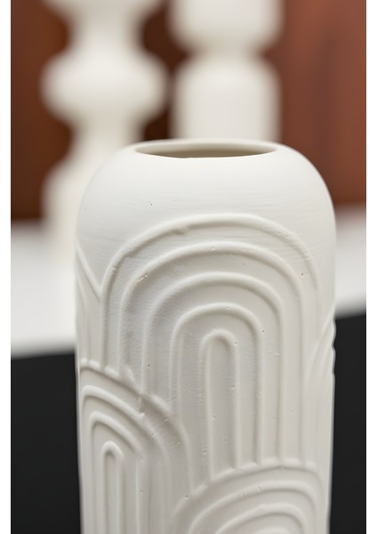 Bohem Desenli Beton Biblo 2’li Set – Dekoratif Modern Tasarım fırsatları