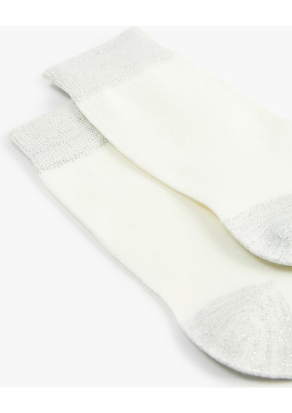 Parlak Detaylı Soket Çorap modelleri