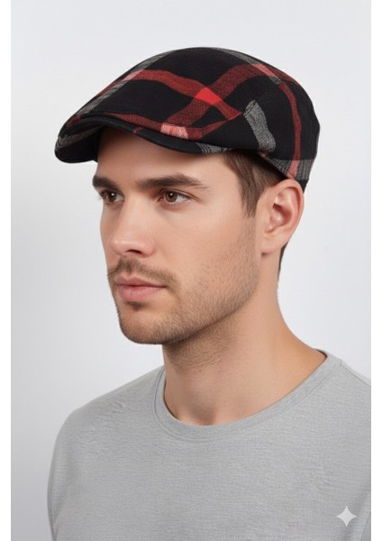 %100 Keten Kumaş Mevsimlik Ayarlanabilir Spor Mödel London Kasket