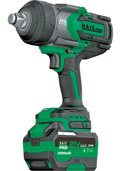 Haıspro RB-819 Profesyonel Darbeli Somun Sıkma 2000 Nm 21 V