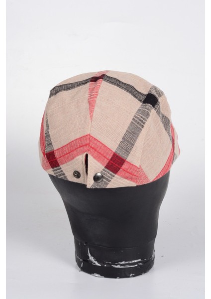 %100 Keten Kumaş Mevsimlik Ayarlanabilir Spor Mödel London Kasket