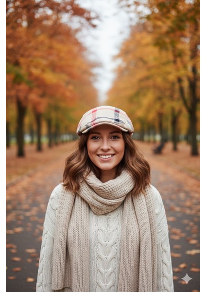 %100 Keten Kumaş Mevsimlik Ayarlanabilir Spor Mödel London Kasket