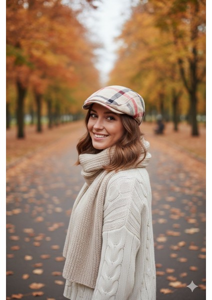 %100 Keten Kumaş Mevsimlik Ayarlanabilir Spor Mödel London Kasket