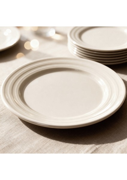 Lizbon 12 Adet 20 cm Pasta Tabağı