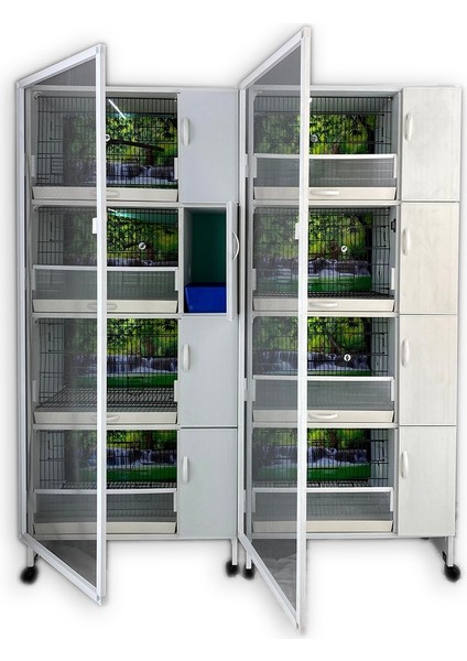 Istanbul Kafes - Model 8y-yy DOLAP (MONTAJLI KURULU GÖNDERİM)