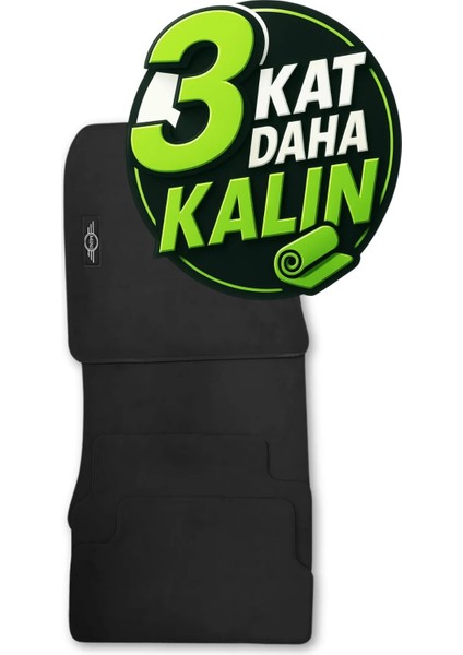 Mini Cooper F55 2015 Araca Özel Halı Oto Paspas