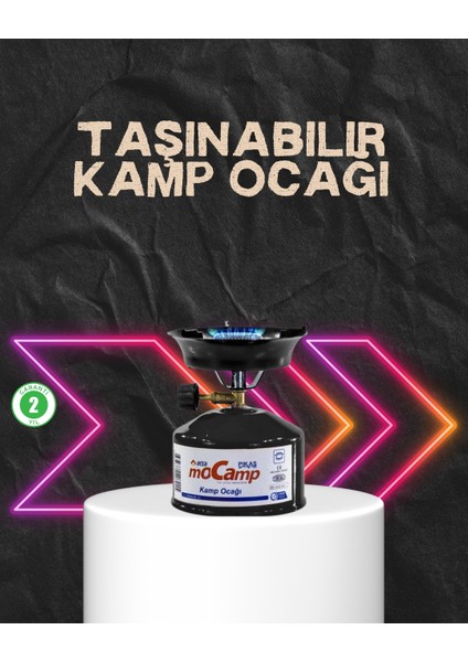 Doğa, Piknik ve Acil Durum Için Kamp Ocağı Seti