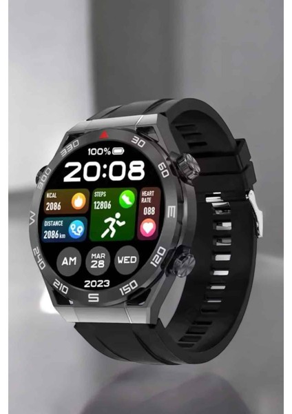 Akıllı Saat Yeni Nesil 2024 Model Metal Kordonlu Bluetooth Bağlantılı indirimleri