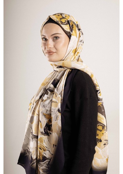 Desenli Pamuk İpek Şal Desen-2 fırsatları