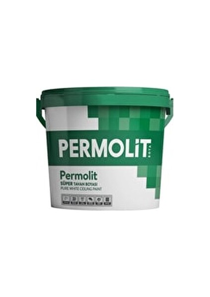 Süper Tavan Boyası Mat Beyaz Renkli 17.5 kg Su Bazlı Akrilik İç Cephe Boyası fiyatları