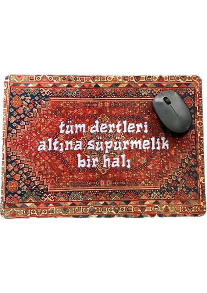Halı Desen Baskılı Mousepad (28X40CM)