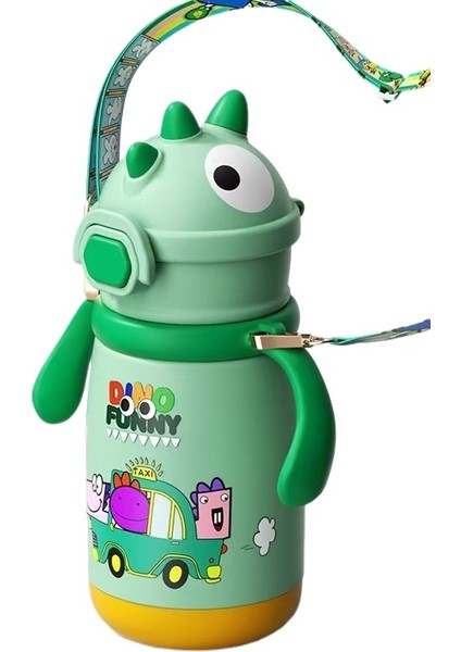 Çocuk 316 Yalıtımlı Su Isıtıcısı Termos Bardak Sıcak Su (Yurt Dışından)