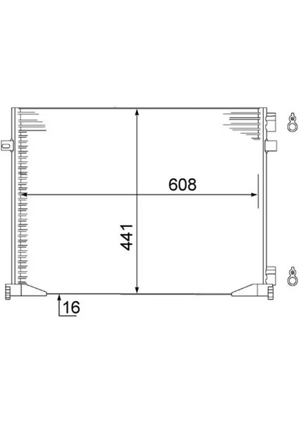 AC528000S Klima Radyatoru 2765000QAG 2765000QAJ 4408426