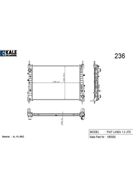 0135021AB Motor Radyatoru
