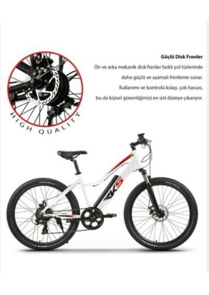 T7 21 Vites Elektrikli Bisiklet