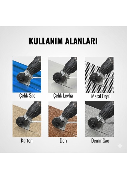 Metal Plaka Sac Kesme Aparatı Matkap Ucuna Takılabilir Endüstriyel Güçlü Kesim Başlığı Daire Testere fiyatları