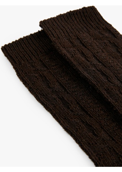 Dokulu Soket Çorap modelleri