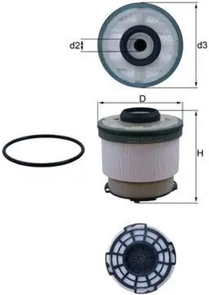 KX385D Yakit Filtresi 1722896 1725552 1749359