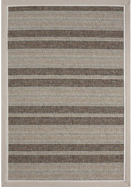 Etnik Terra Halı Bordürlü Salon Oturma Odası Çocuk Odası Yatak Odası Halısı 2553B