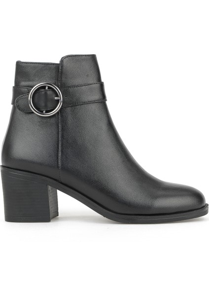 , Kadın Hakiki Deri Bot 1531020Z301 Siyah