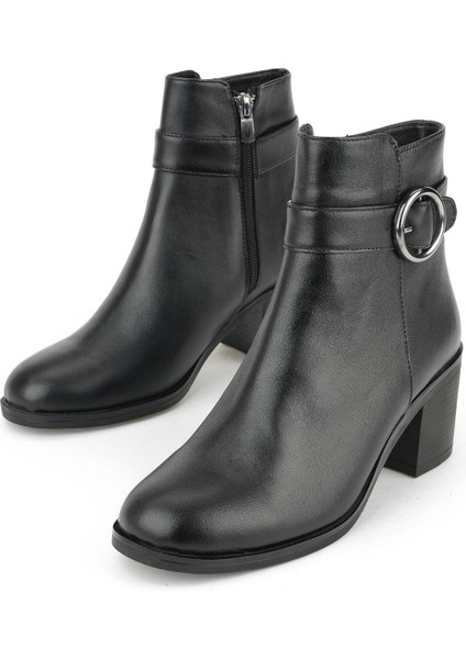 , Kadın Hakiki Deri Bot 1531020Z301 Siyah indirimleri