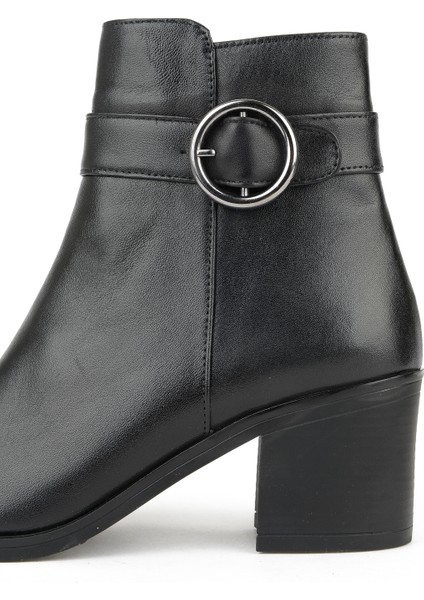 , Kadın Hakiki Deri Bot 1531020Z301 Siyah