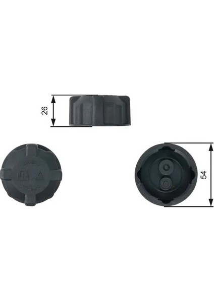 RC202 Yedek Su Depo Kapagi 1306A8 1306E1 1306F3