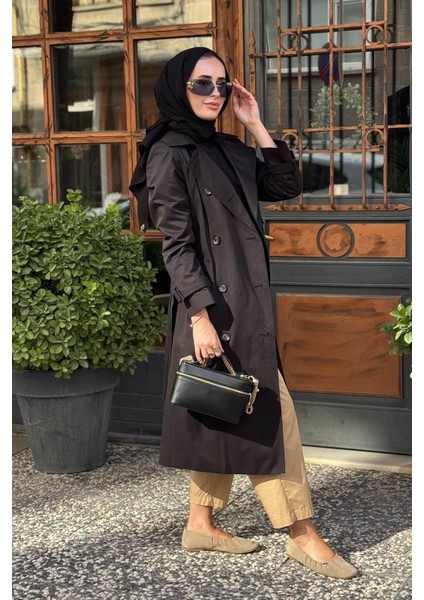 Trençkot 10002522110006 Siyah fiyatları