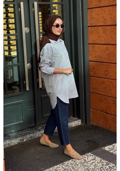 Gömlek 10002521511008 Mavi fırsatları