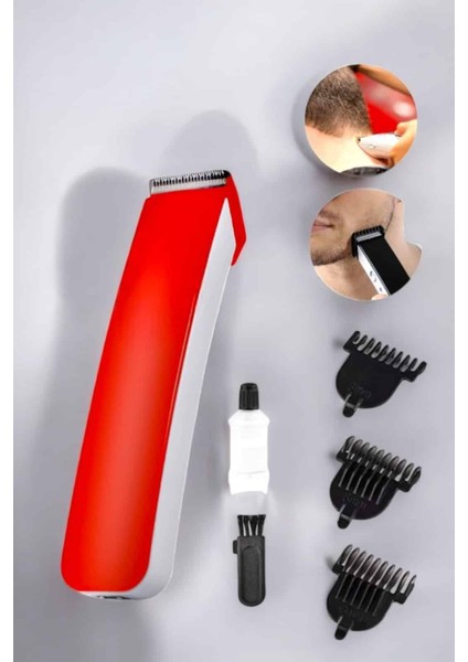 Paslanmaz Çelik Şarjlı Tıraş Makinesi Pratik ve Keskin Performans