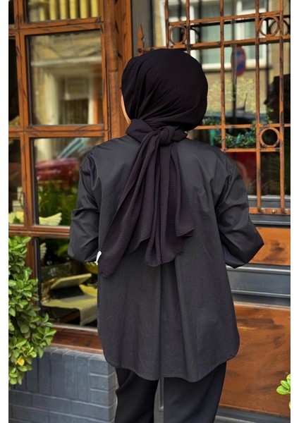 Gömlek 25W8012 Siyah fırsatları