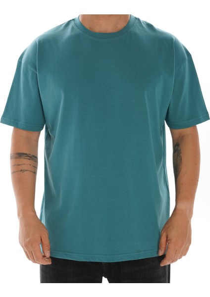 Erkek Oversıze Siyah T-Shırt