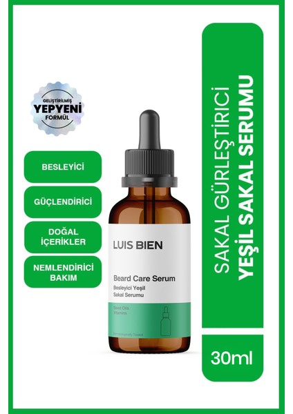 Yeşil Sakal Serumu 30 ml