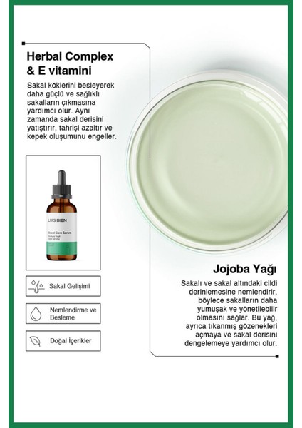 Yeşil Sakal Serumu 30 ml fırsatları